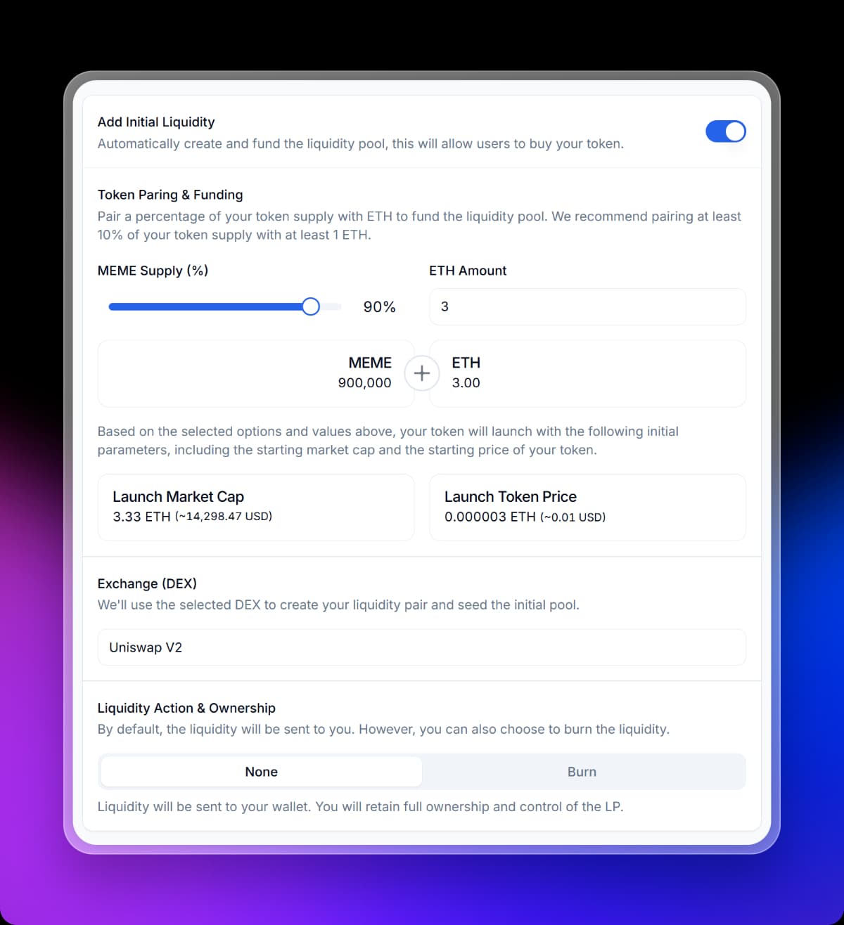 Ultimate Token Creator