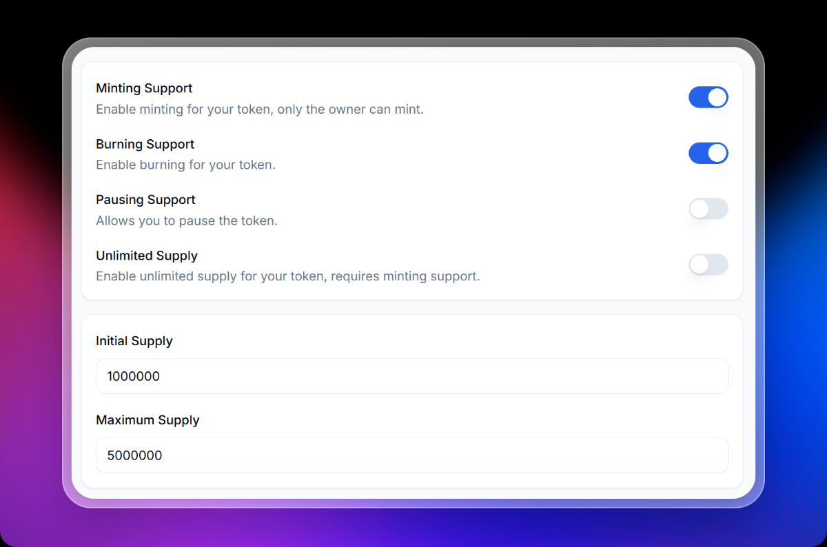 Ultimate Token Creator